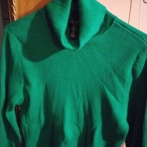 Lauren Ralph Lauren Vibrant Green Knit Sweater